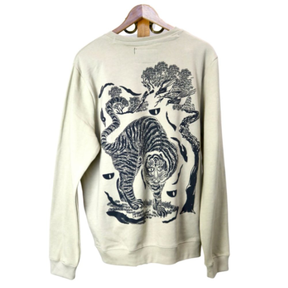 NWT Mens Blind Rooster Japan Sweatshirt Streetwear Athleisure Courage M & L - Picture 3 of 5